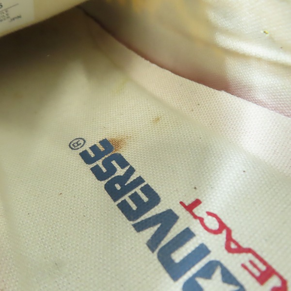 実際に弊社で買取させて頂いたCONVERSE/コンバース ALL STAR/オール スター スニーカー 1CK793/27.5の画像 7枚目