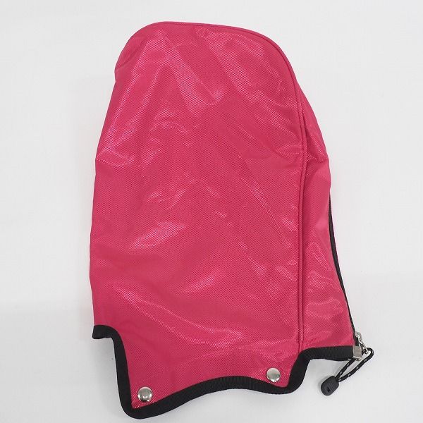 実際に弊社で買取させて頂いたHONMA/ホンマ CB-3316 7インチ 4分割 スタンド式キャディバッグ ピンクの画像 7枚目