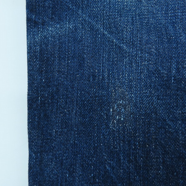 実際に弊社で買取させて頂いたEVISU/エヴィス No.0 Lot.2001 道楽 ペイント加工 デニムパンツ 32×35の画像 7枚目