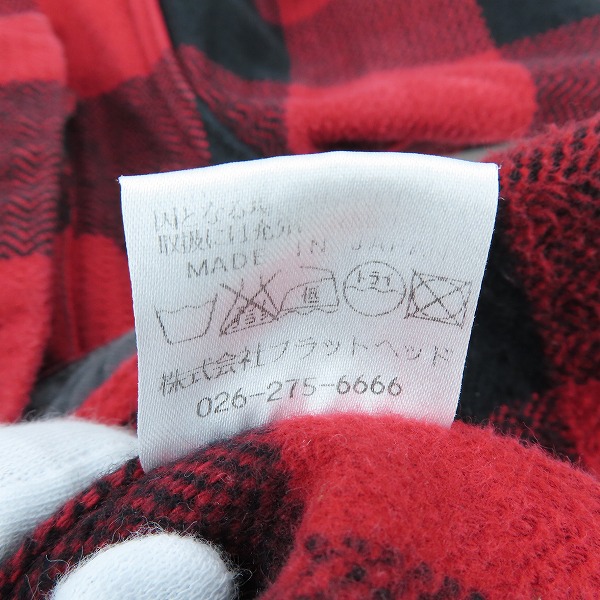 実際に弊社で買取させて頂いたFLAT HEAD/フラットヘッド チンスト ネルシャツ の画像 5枚目