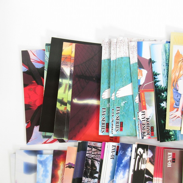 実際に弊社で買取させて頂いた【おまとめ】バンダイ/セガ カードダスマスターズワイド 新世紀エヴァンゲリオン 初版の画像 2枚目