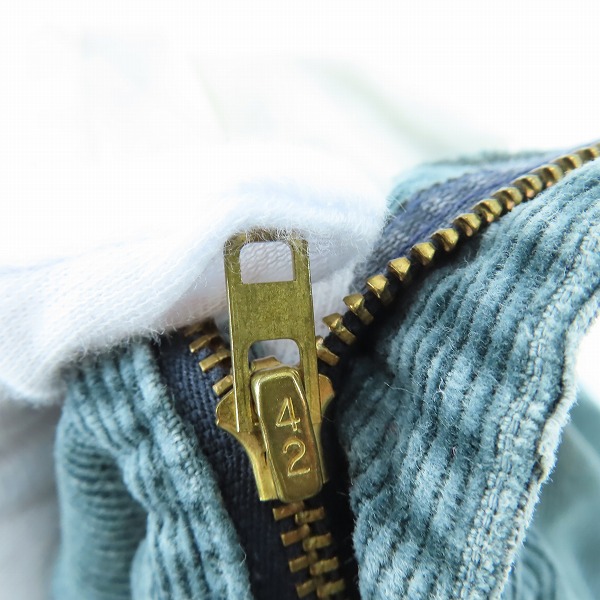 実際に弊社で買取させて頂いたLevis/リーバイス 80s ヴィンテージ 刻印10 白タブ コーデュロイパンツ 519-1532 の画像 7枚目