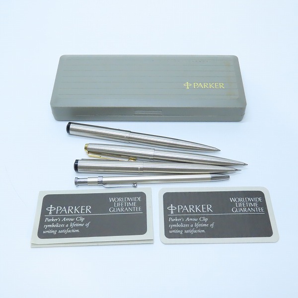 実際に弊社で買取させて頂いたPARKER/パーカー等 ボールペン/シャープペンシル 4点セットの画像 5枚目