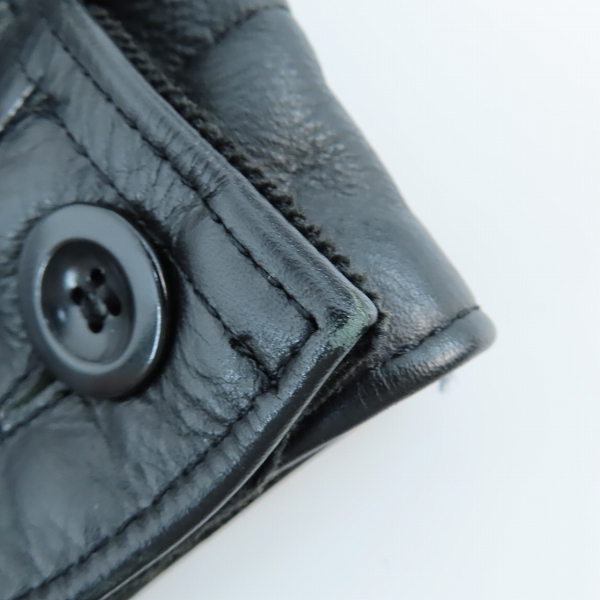 実際に弊社で買取させて頂いたeYe JUNYA WATANABE MAN×VANSON/ジュンヤワタナベ×バンソンン レザージャケット WO-J915 Sの画像 7枚目