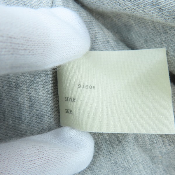 実際に弊社で買取させて頂いた【未使用】N.HOLLYWOOD×Champion/エヌハリウッド×チャンピオン REVERSE WEAVE ジップアップパーカー 911-08cs pieces /36の画像 2枚目