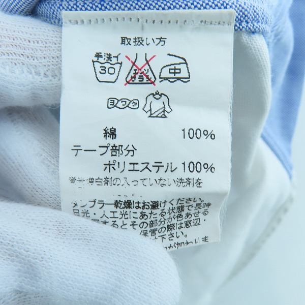実際に弊社で買取させて頂いたBLACK FLEECE by Brooks Brothers/ブラックフリース ブルックスブラザーズ 半袖シャンブレーシャツ/BB00の画像 3枚目