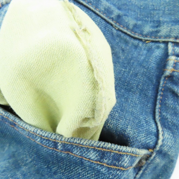 実際に弊社で買取させて頂いたJUNYA WATANABE COMME des GARCONS/ジュンヤワタナベ コムデギャルソン デニムパンツ AD2001 JC-P031/Sの画像 5枚目