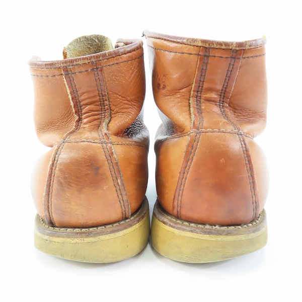 実際に弊社で買取させて頂いたRED WING/レッドウィング 半円犬タグ 875 アイリッシュセッター/7.5Eの画像 1枚目