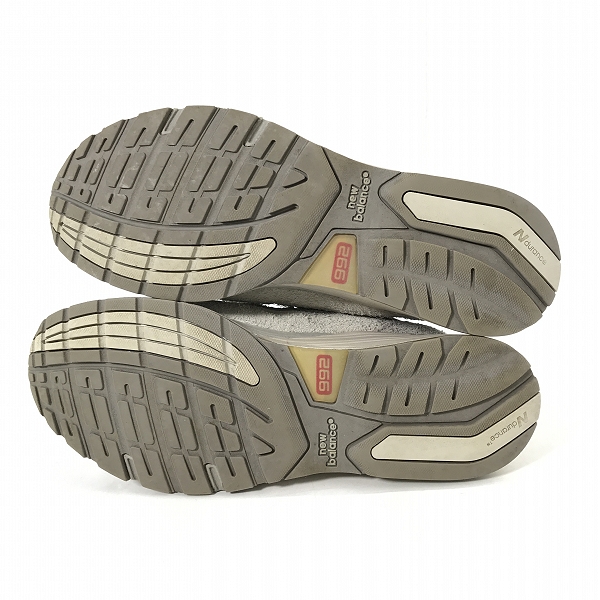 実際に弊社で買取させて頂いたNEW BALANCE×LEVIS/ニューバランス×リーバイス GREY DENIM スニーカー M992LV /27.5Dの画像 2枚目