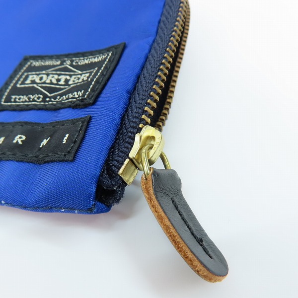 実際に弊社で買取させて頂いたMARNI × PORTER/マルニ × ポーター L字ファスナーコインケースの画像 6枚目