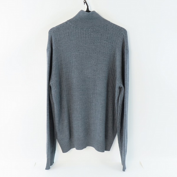 実際に弊社で買取させて頂いた【未使用/JPタグ】BOTTEGA VENETA/ボッテガヴェネタ ハイネックニット 751925 v33a0/XLの画像 1枚目