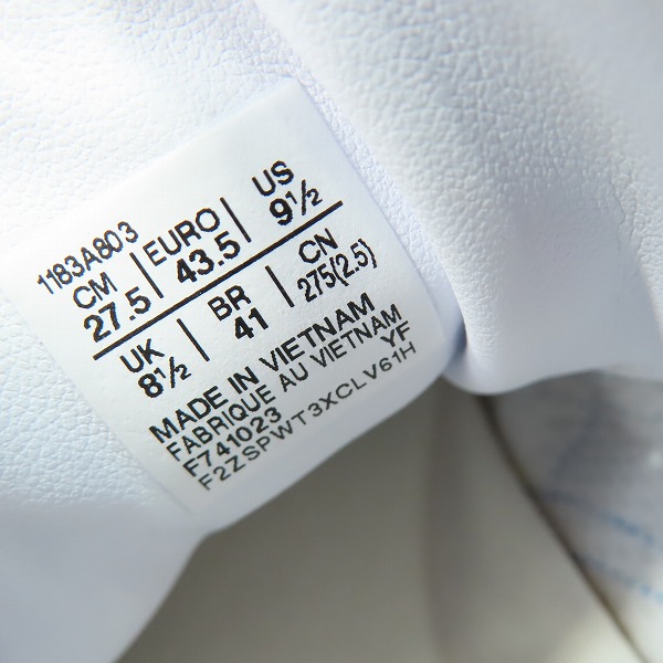 実際に弊社で買取させて頂いたOnitsuka Tiger/オニツカタイガー GSM SD ジーエスエム エスディー ローカット スニーカー/シューズ 1183A803-106/27.5の画像 5枚目