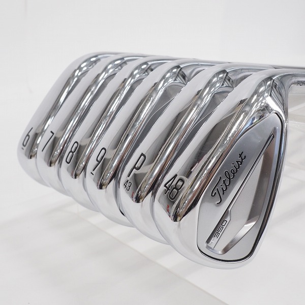 実際に弊社で買取させて頂いたTitleist/タイトリスト T350 FORGED/フォージド アイアン #6～9,P,48° 6本セット TENSEI AV RED AM(2) FLEX:S