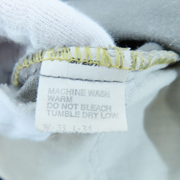 実際に弊社で買取させて頂いたLevis/リーバイス 80s ヴィンテージ 刻印536 白タブ コーデュロイパンツ 519-1555 W33 L34の画像 3枚目