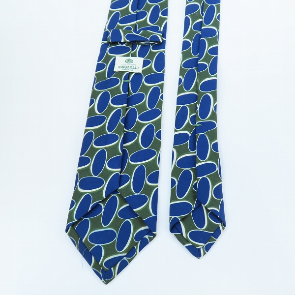 実際に弊社で買取させて頂いたLUIGI BORRELLI/ルイジ ボレッリ シルク ネクタイ の画像 4枚目