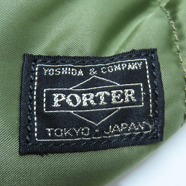 実際に弊社で買取させて頂いたPORTER/ポーター TANKER WAIST BAG (S) タンカー ウエストバッグ S グリーン/622-06629の画像 5枚目