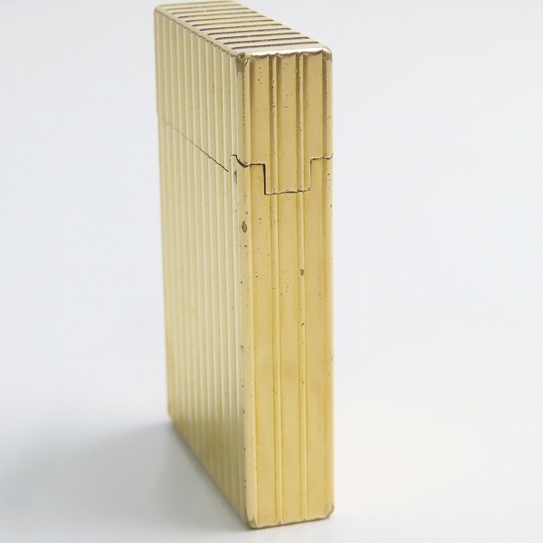 実際に弊社で買取させて頂いたS.T.Dupont/エステーデュポン GATSBY/ギャッツビー ガスライター ゴールドの画像 2枚目