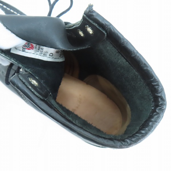 実際に弊社で買取させて頂いたREDWING/レッドウィング モックブーツ/アイリッシュセッター ブラック 8130/8.5Dの画像 4枚目