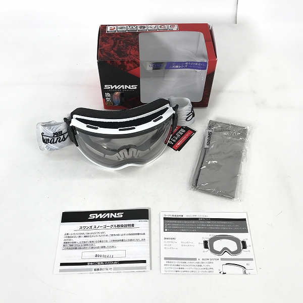 実際に弊社で買取させて頂いた【未使用】SWANS/スワンズ RIDGELINE 調光MITモデル ゴーグル RL-MDH-CU-LGの画像 7枚目