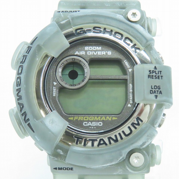 実際に弊社で買取させて頂いたG-SHOCK/Gショック FROGMAN/フロッグマン MEN IN SMOKE/メンインスモーク DW-8200MS-8T【動作未確認】