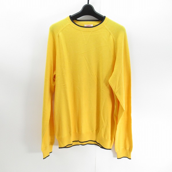 実際に弊社で買取させて頂いたBrooks brothers/ブルックスブラザーズ 長袖ニット イエロー/L