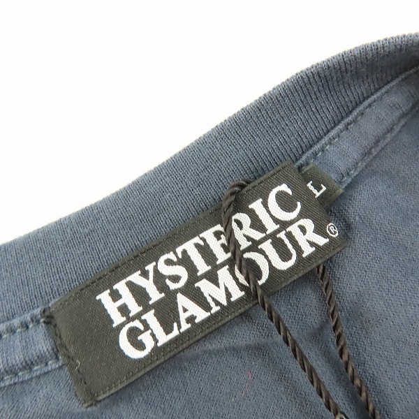 実際に弊社で買取させて頂いた【未使用】HYSTERIC GLAMOUR/ヒステリックグラマー RATED TEE ガール プリント Tシャツ 0221CT13  Lの画像 2枚目