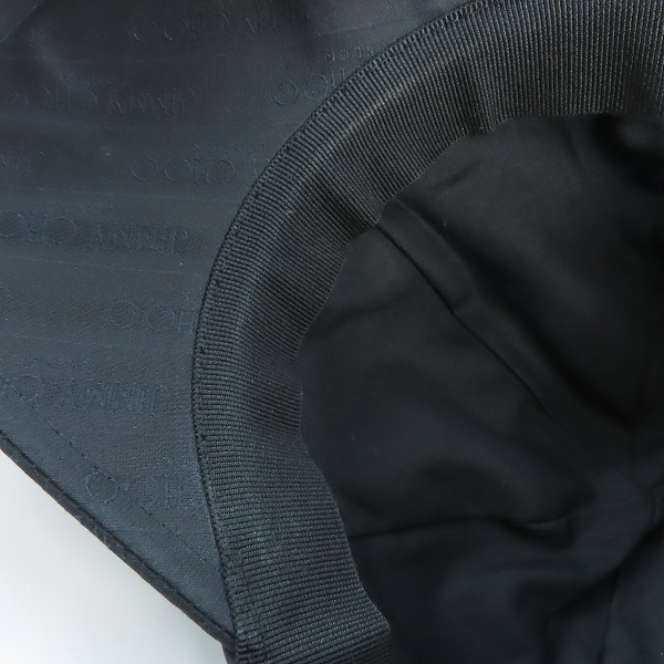 実際に弊社で買取させて頂いた【JPタグ】JIMMY CHOO/ジミーチュウ ロゴ刺繍総柄 キャップ の画像 8枚目