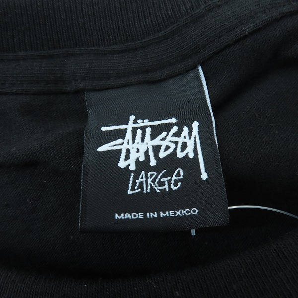 実際に弊社で買取させて頂いた【未使用】STUSSY×A BATHING APE/ステューシー×アベイシングエイプ 30周年記念 ロゴ Tシャツ L の画像 2枚目
