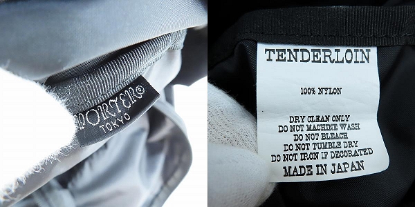 実際に弊社で買取させて頂いたTENDERLOIN×PORTER/テンダーロイン×ポーター ボルネオスカル ナイロンリュック/デイパックの画像 4枚目