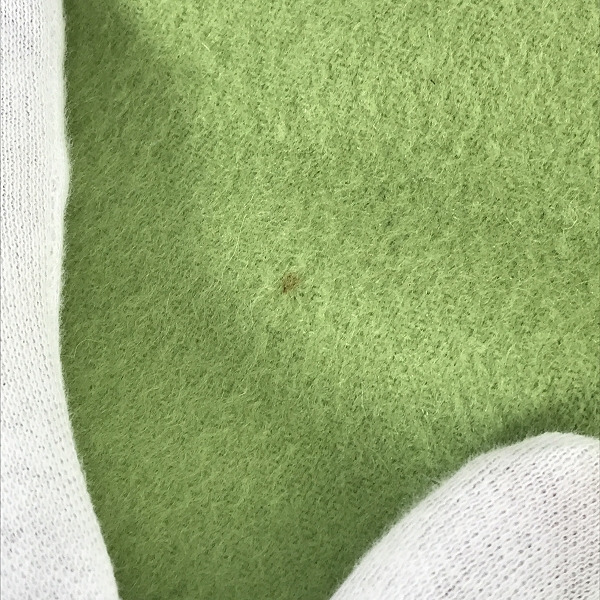 実際に弊社で買取させて頂いたHERMES/エルメス カシミヤ100％ フリンジ マフラーの画像 5枚目