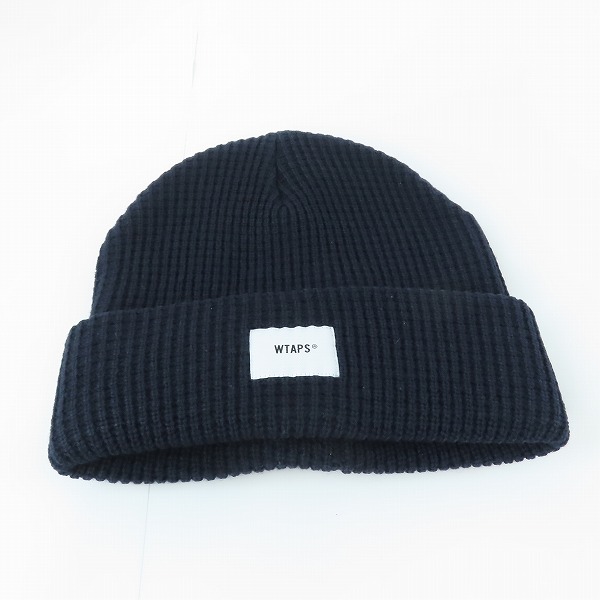 実際に弊社で買取させて頂いた【未使用】WTAPS/ダブルタップス ロゴ ニットキャップ/帽子 BEANIE 03