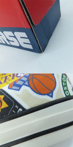 実際に弊社で買取させて頂いた【未使用】CONVERSE/コンバース ALL STAR R NBA HI/ オールスター R NBA ハイ オフホワイト 1SD540 スニーカー/26.5の画像 7枚目