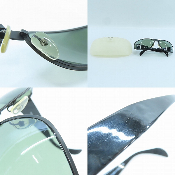 実際に弊社で買取させて頂いたalain mikli×STARCK EYES/アランミクリ×スタルクアイズ メタルフレーム サングラス/アイウェアの画像 7枚目