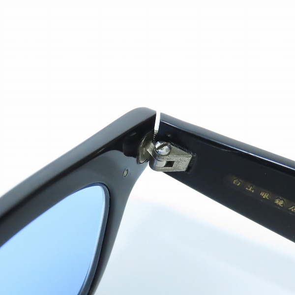 実際に弊社で買取させて頂いた白山眼鏡店/ハクサンガンキョウテン DECO 1st./デコ メガネフレーム/アイウェア の画像 4枚目