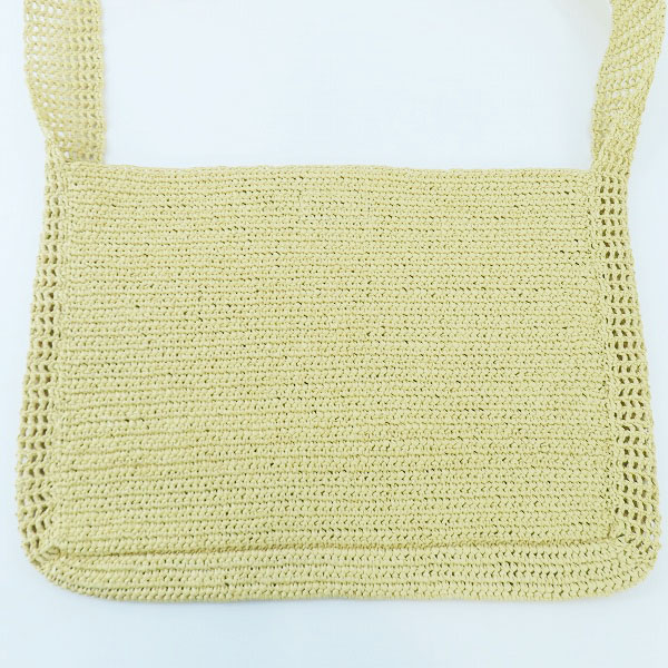 実際に弊社で買取させて頂いたDESCENDANT/ディセンダント CETUS RAFFIA BAG バッグ 241MADS-CG01の画像 1枚目
