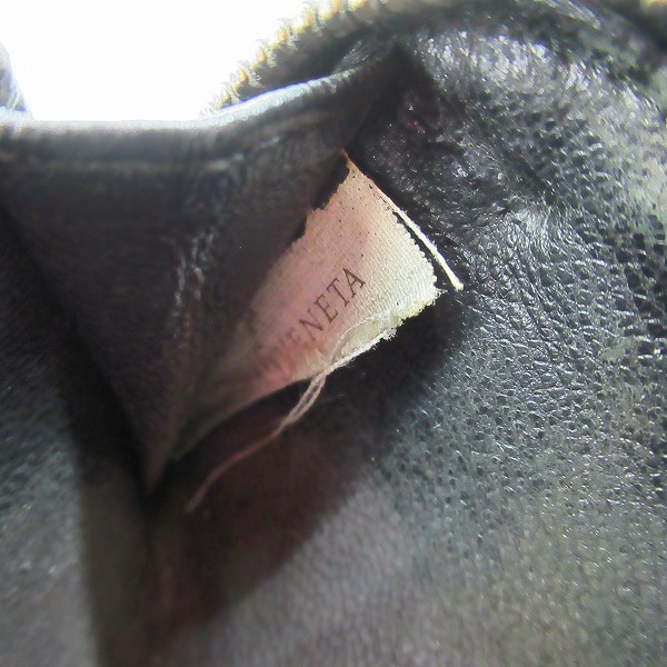 実際に弊社で買取させて頂いたBOTTEGA VENETA/ボッテガヴェネタ イントレチャート L字ファスナーコインケースの画像 4枚目