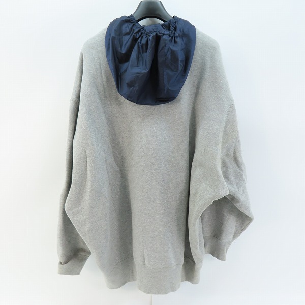 実際に弊社で買取させて頂いたkolor/カラー 20AW/裏起毛レイヤードSWEAT/スウェットパーカー 20WCM-T10204/2の画像 1枚目