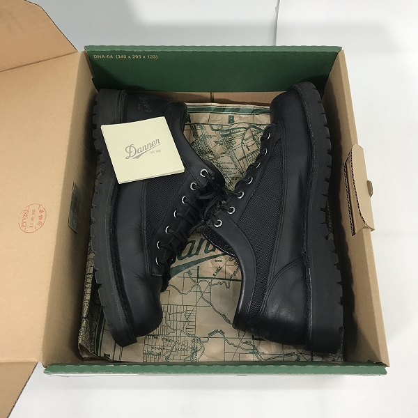 実際に弊社で買取させて頂いたDanner/ダナー FIELD LOW フィールドロー GORE-TEX ゴアテックス ブーツ ブラック D121008/27.5の画像 8枚目