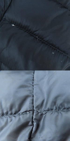 実際に弊社で買取させて頂いた【JPタグ】MONCLER/モンクレール LANS ライトダウンジャケット 410934537999/ブラック/0の画像 8枚目