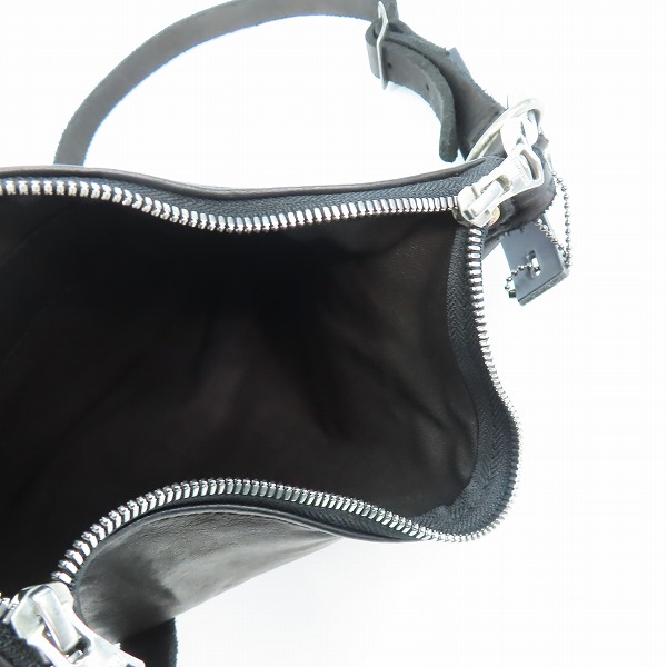 実際に弊社で買取させて頂いたISAMUKATAYAMA BACKLASH/バックラッシュ 2WAY 三日月形ショルダーバッグ/バナナバッグ/243-04の画像 4枚目