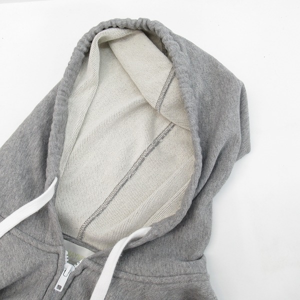 実際に弊社で買取させて頂いたREEBOK×Hed Mayner/リーボック×ヘドメイナー ZIPPED HOODIE ジップアップパーカー RMBD007C99FAB0010800/Mの画像 6枚目