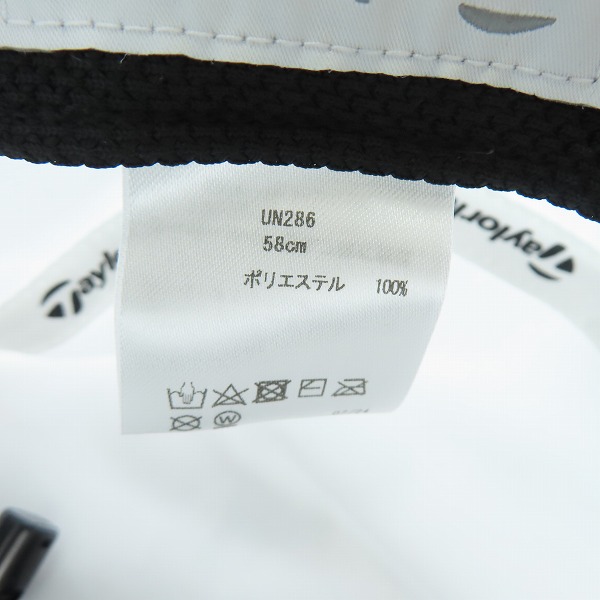 実際に弊社で買取させて頂いた【未使用】TaylorMade/テーラーメイド バケットハット/帽子 UN286/58cmの画像 6枚目