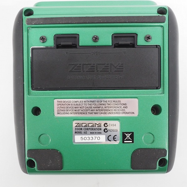 実際に弊社で買取させて頂いたZOOM/ズーム A2 Acoustic Effects Pedal アコースティックギター用 マルチエフェクター【動作確認済】の画像 5枚目