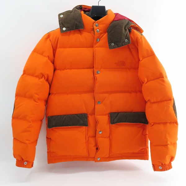 実際に弊社で買取させて頂いたノースフェイス×アイコムデギャルソンジュンヤワタナベマン AD2015 コーデュロイ切替 ダウンジャケット WP-J910/M