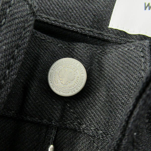 実際に弊社で買取させて頂いたWTAPS/ダブルタップス 21AW BLUES SKINNY/TROUSERS/COTTON. DENIM/デニムパンツ 212BRDT-PTM04/1の画像 7枚目