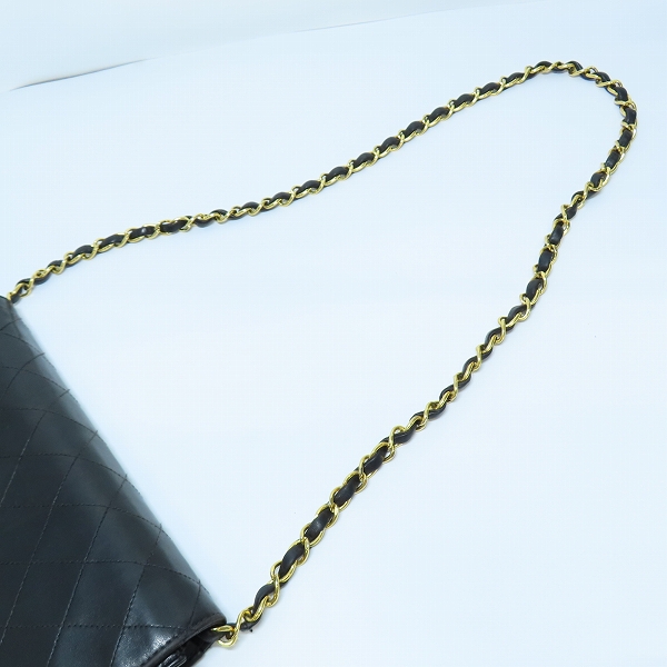 実際に弊社で買取させて頂いたCHANEL/シャネル ヴィンテージ マトラッセ フルフラップ チェーンショルダーバッグ の画像 3枚目