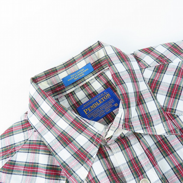 実際に弊社で買取させて頂いたPENDLETON/ペンドルトン ウェスタンシャツ/半袖シャツ Sの画像 3枚目