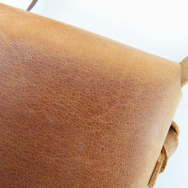 実際に弊社で買取させて頂いたHERTZ/ヘルツ ショルダーポーチ/バッグ ブラウンの画像 8枚目