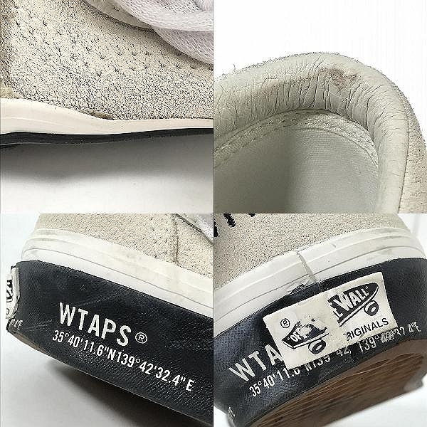 実際に弊社で買取させて頂いたVANS×WTAPS/バンズ×ダブルタップス OG OLD SKOOL LX ローカット スニーカー/シューズ VN0A4P3X20F1/27.5の画像 7枚目