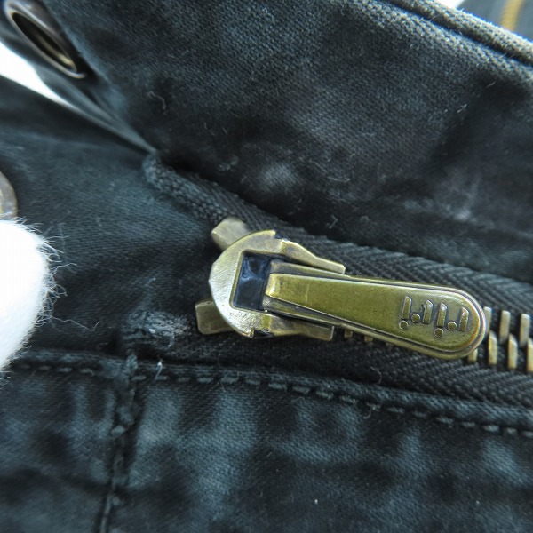 実際に弊社で買取させて頂いたkiminori morishita/キミノリモリシタ ジップ 装飾 カーゴパンツ 7747-324-1/ 5/48の画像 7枚目